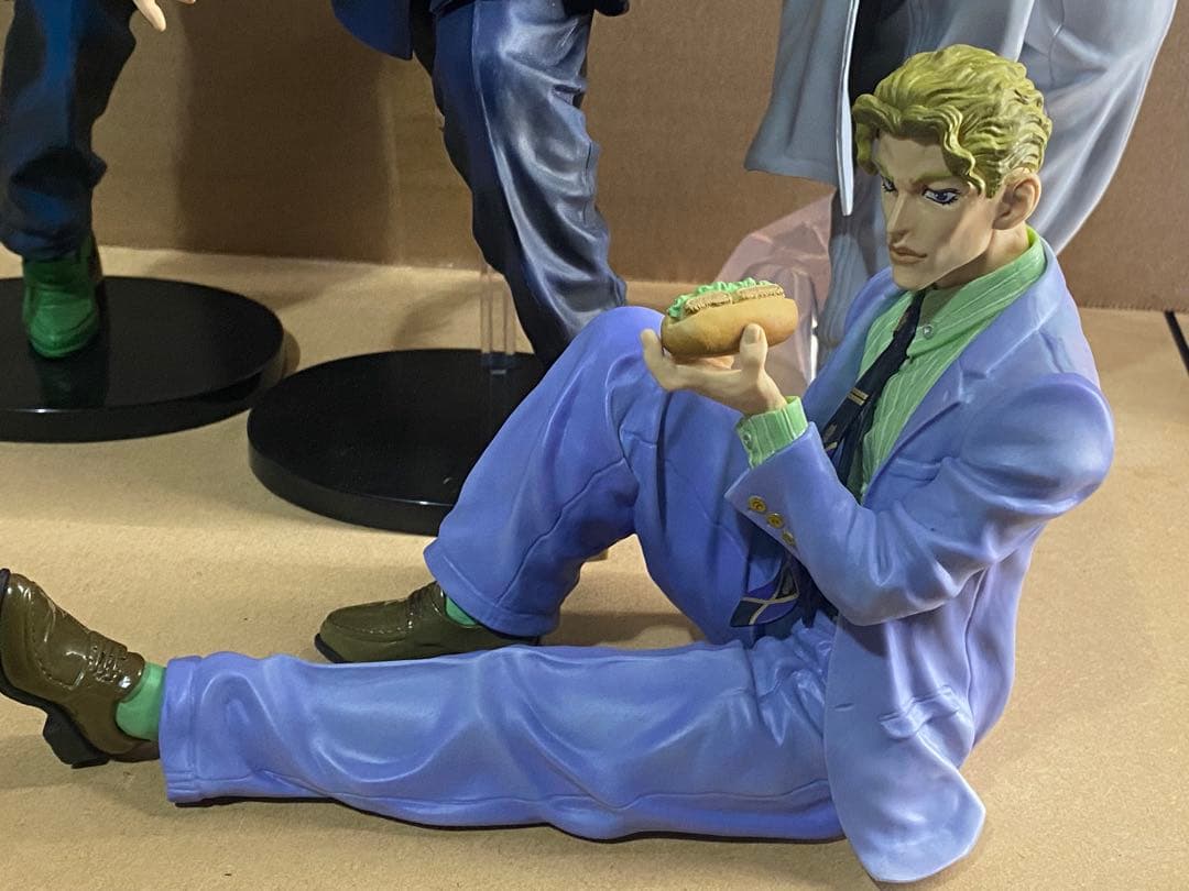 ジョジョ　一番くじ　承太郎　仗助　億泰　吉良吉影フィギュア