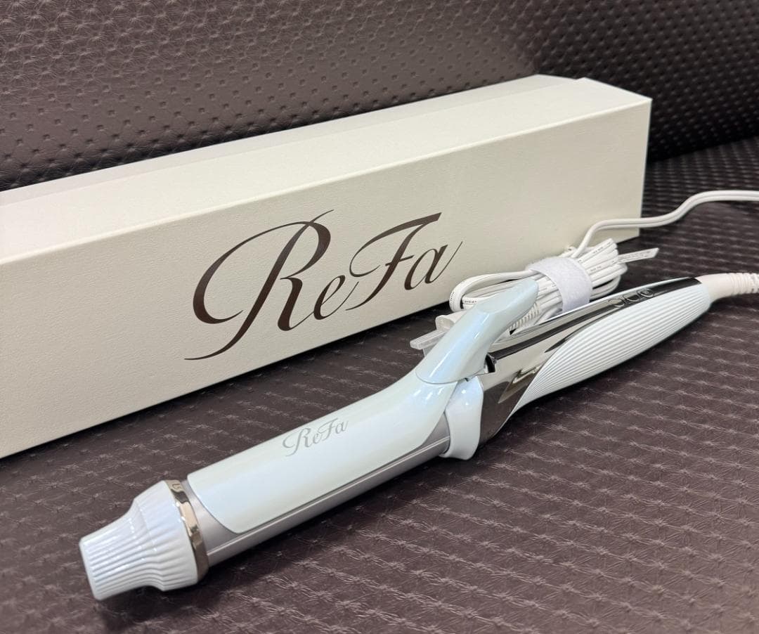 【未使用】ReFa ビューテックカールアイロン ホワイト MTG リファ ビューテック カールアイロン ReFa BEAUTECH CURL IRON