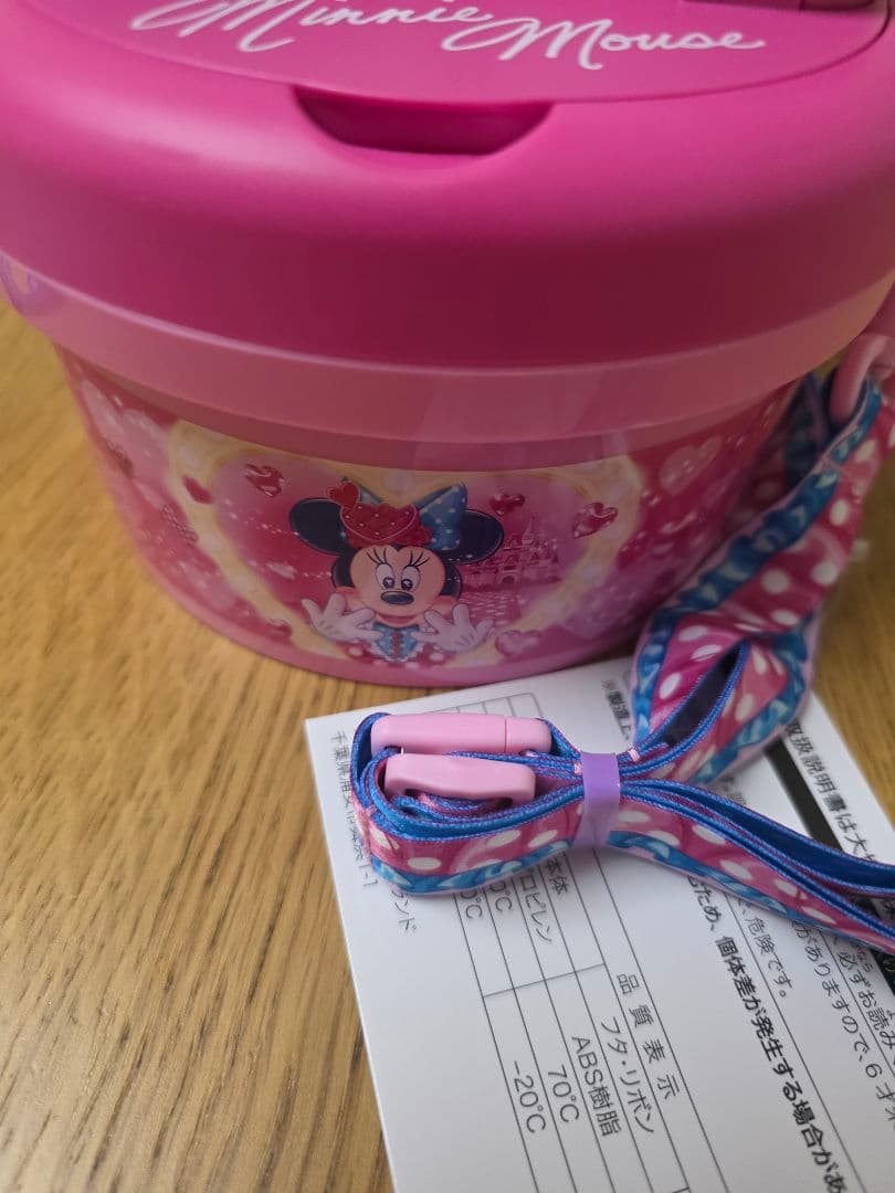 新品 ディズニー パルパルーザ ミニー ファンダーランド ポップコーンバケット