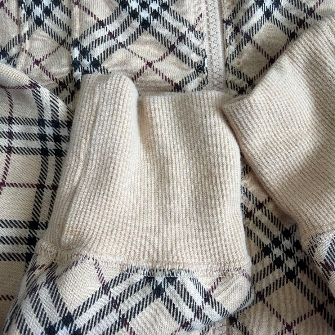 BURBERRY BLUE LABEL - BURBERRYブルーレーベル ジップ ブルゾン ノバ