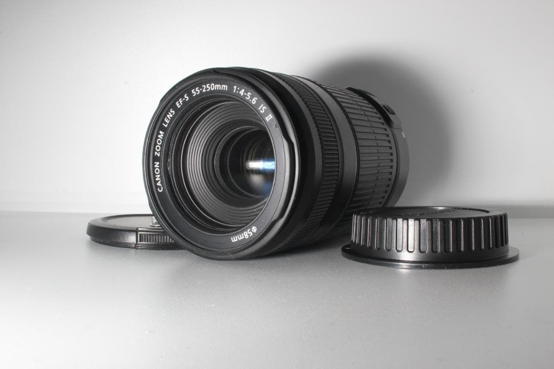 (極美品) Canon EF-S 55-250mm f/4-5.6 IS II