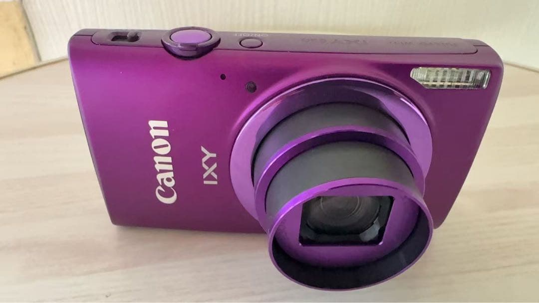 Canon IXY 630 紫色 デジタルカメラ (ジャンク品)