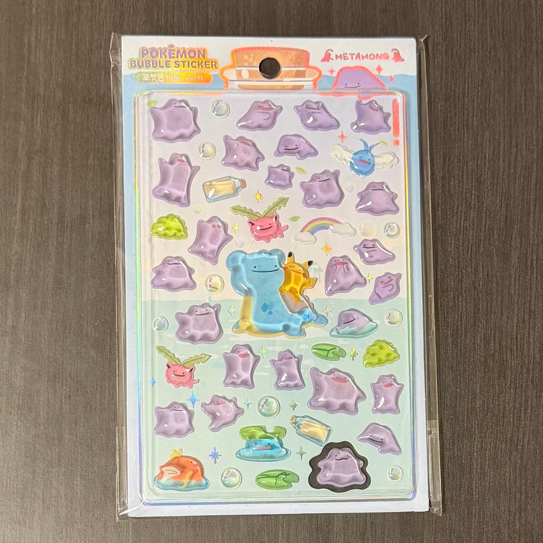 韓国限定 メタモン バブルステッカー 正規品 - メルカリ
