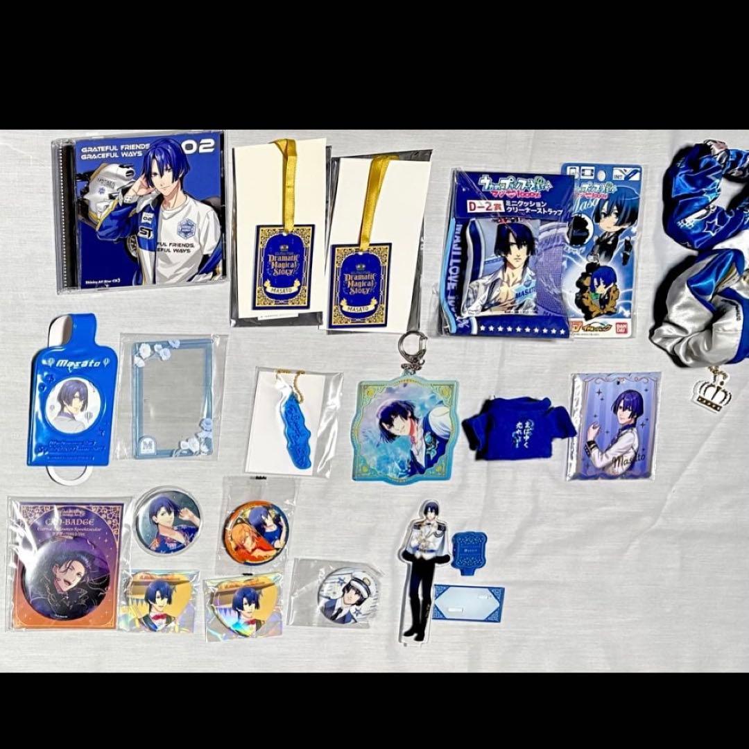 うたプリ スタリ 聖川真斗 真斗まとめグッズ ST☆RISHカード 缶バ バッグ