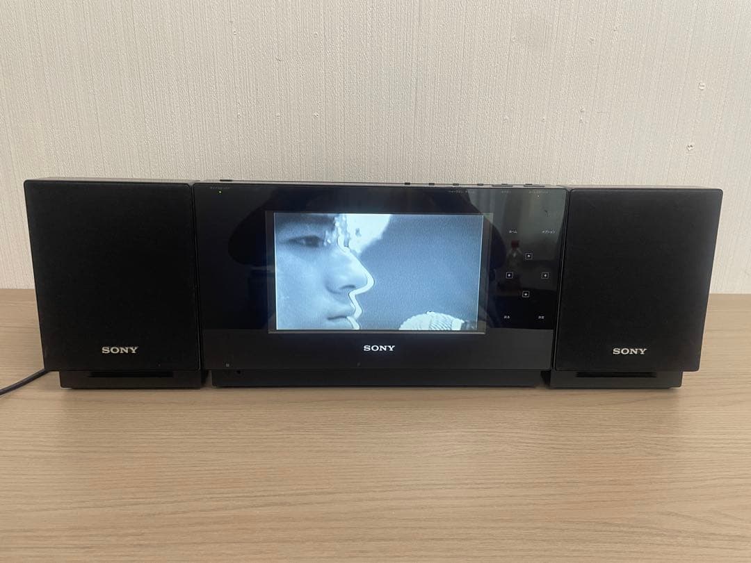 SONY CMT-L7D ミニコンポ DVDカラー液晶付き - メルカリ