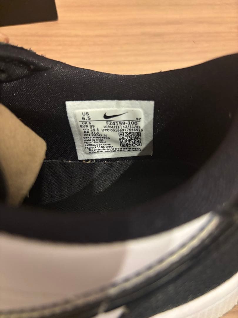 ナイキ エアジョーダン1ロー ゴルフ NRG 24.5cm ゴルフシューズ