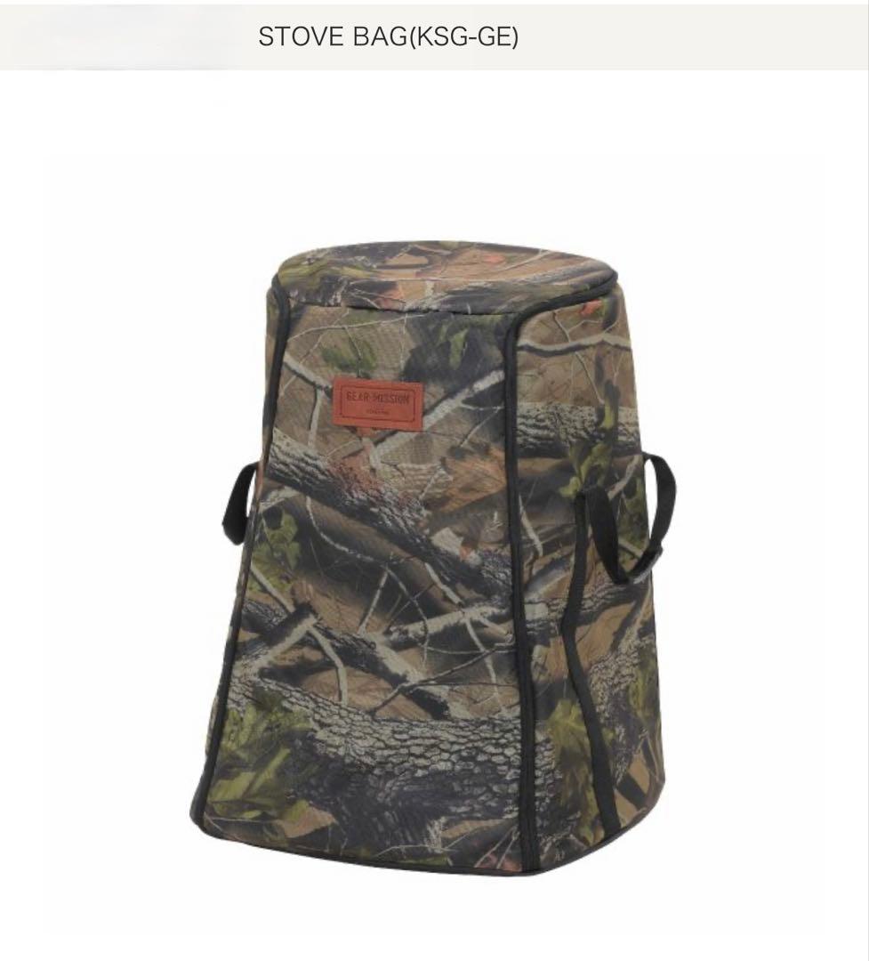 新品未使用☆GEAR MISSION ストーブ ☆収納バッグ☆五徳 - メルカリ