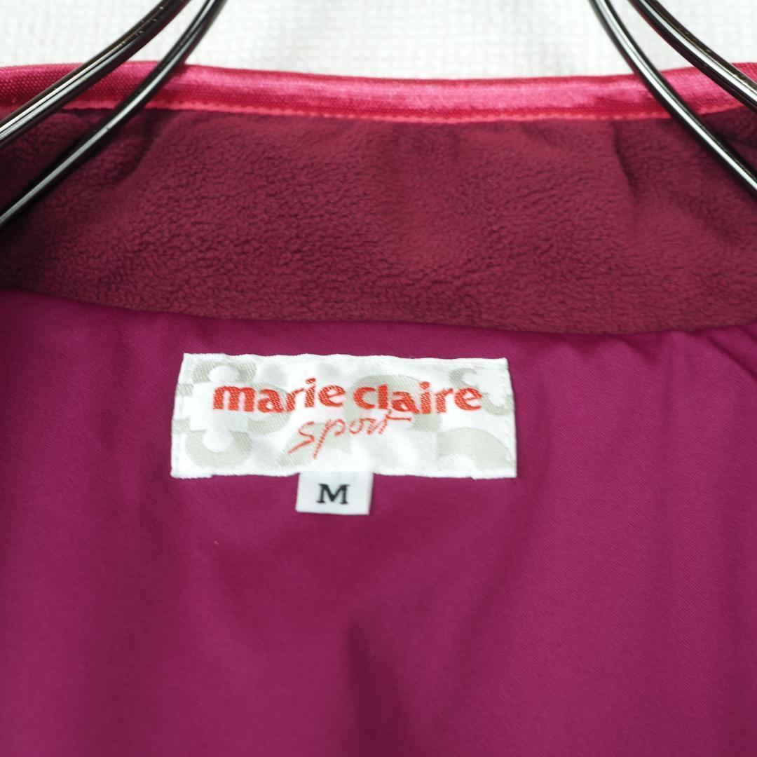 G4754*マリクレール☆中綿☆ジャケット☆ブルゾン☆紫パープル☆M