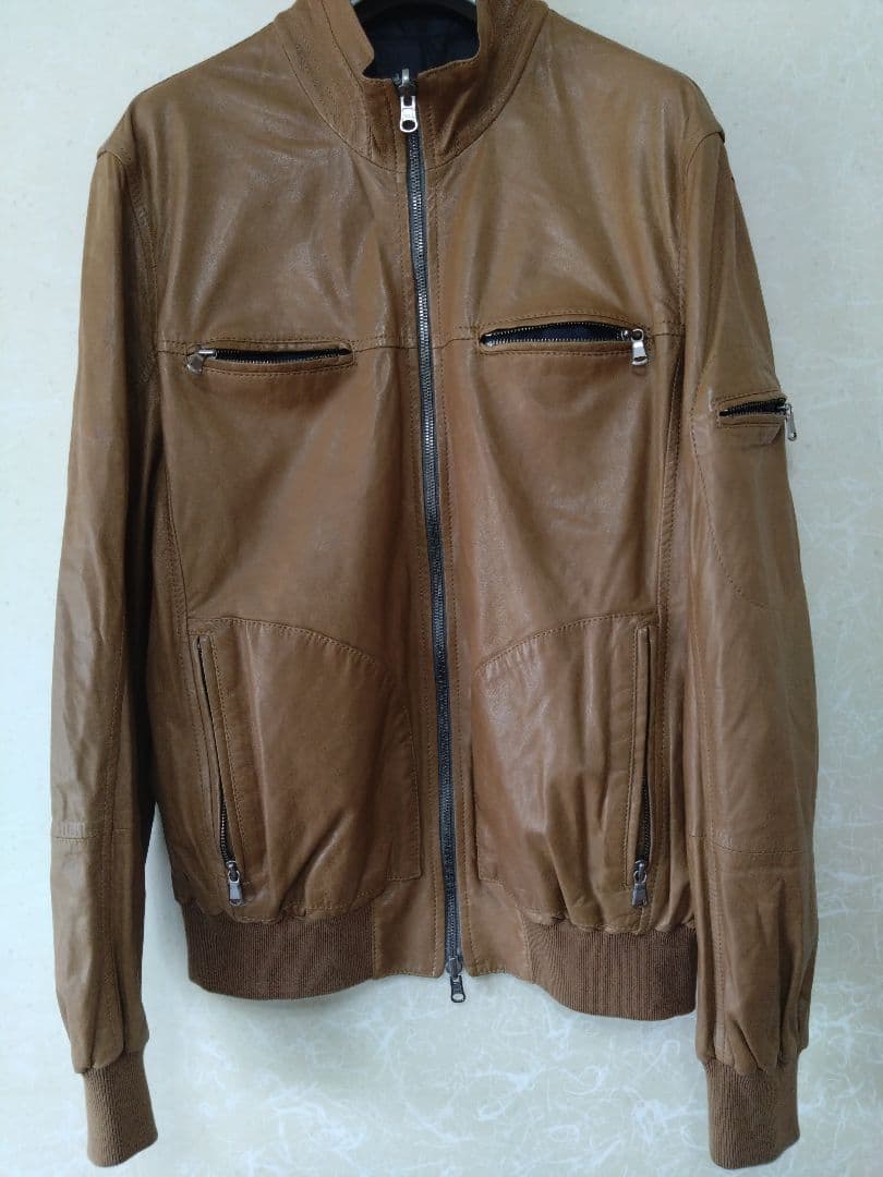 ブルネロ・クチネリイタリア製リバーシブルレザーブルゾン BRUNELLO CUCINELLI】【イタリア製】【アウター】ブルネロクチネリ