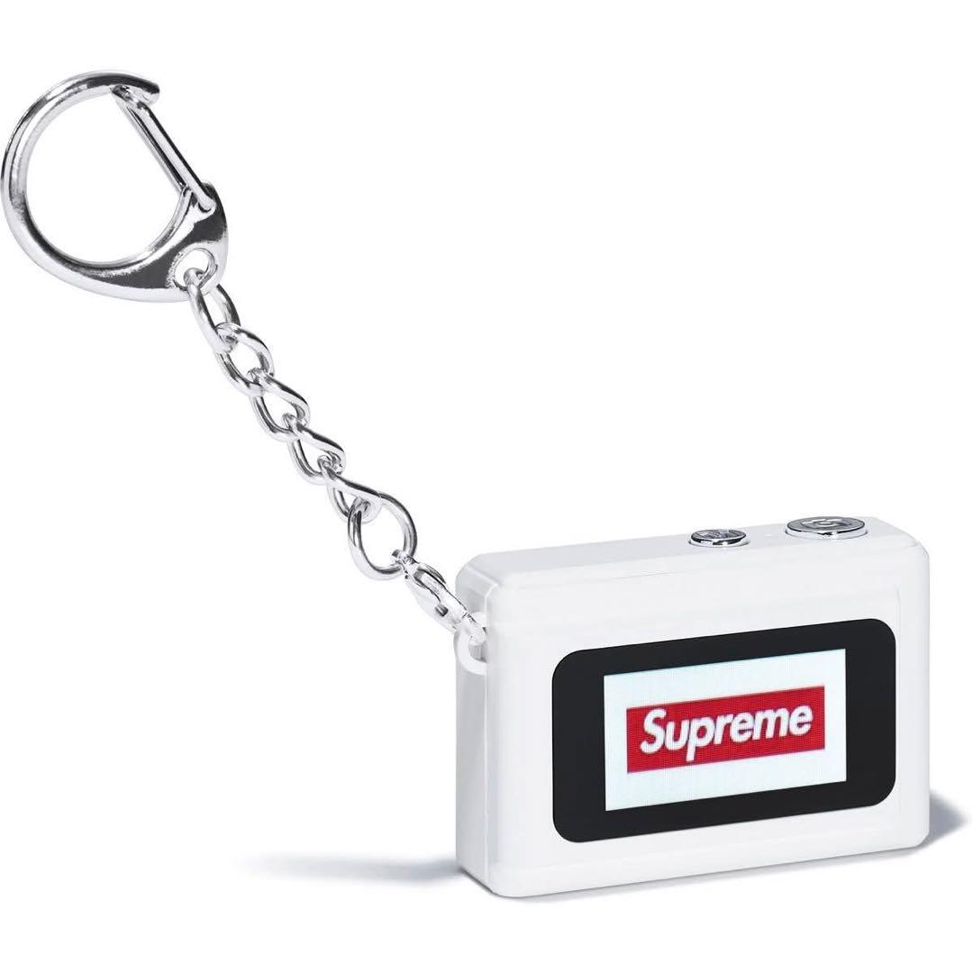 小物 Supreme Digital Camera Keychain \"White\"