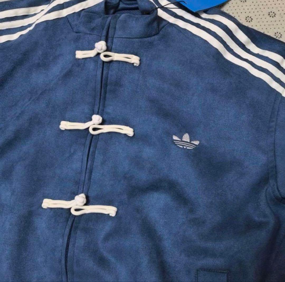 adidasアディダス 中国限定 蛇年トラックジャケット ネイビー XXL