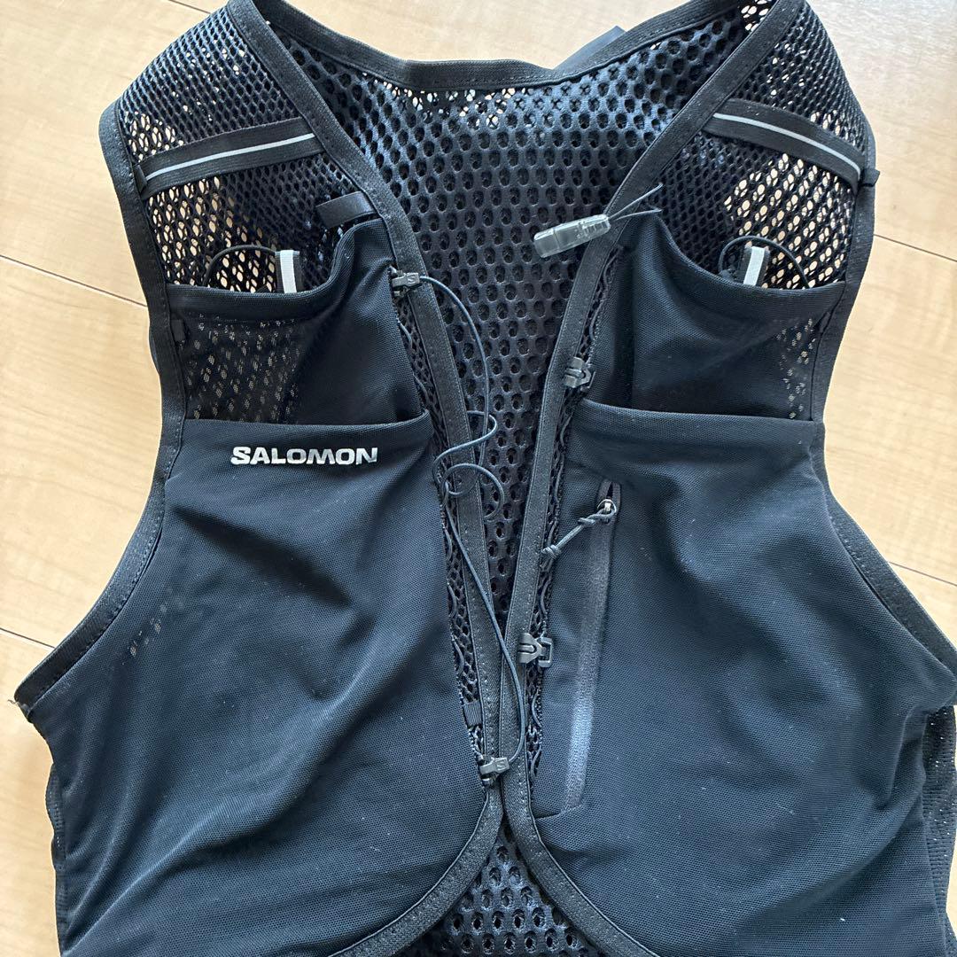 SALOMON ACTIVE SKIN 8 ブラック SOFTFLASK 2本 - メルカリ