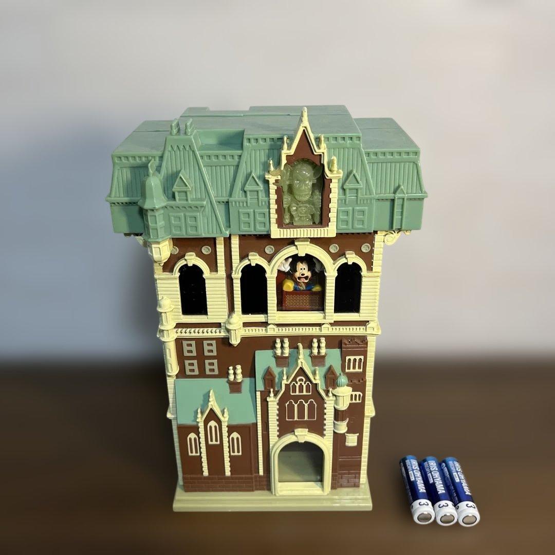 【動作確認OK】タワー・オブ・テラー ミッキー 貯金箱 シリキ・ウトゥンドゥ