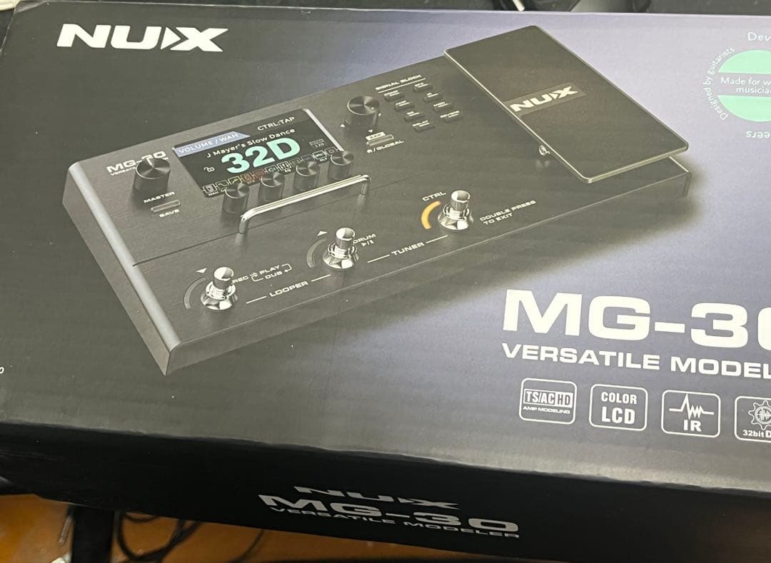 【メルカリ最安値】NUX MG-30 マルチエフェクター ギター