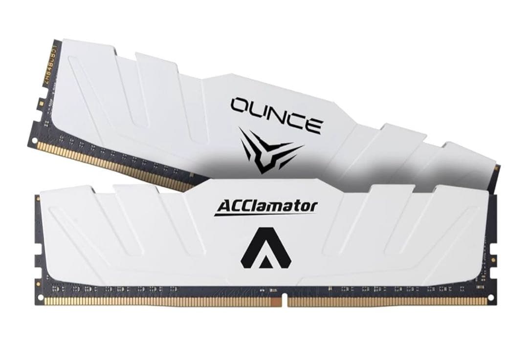 DDR5　Ounce ACClamator 16GB 6000MHz 2枚セット ACClamator DDR5メモリー 32GB(16GB×2) 6000Mhz Amazon.co.jp: DDR5
