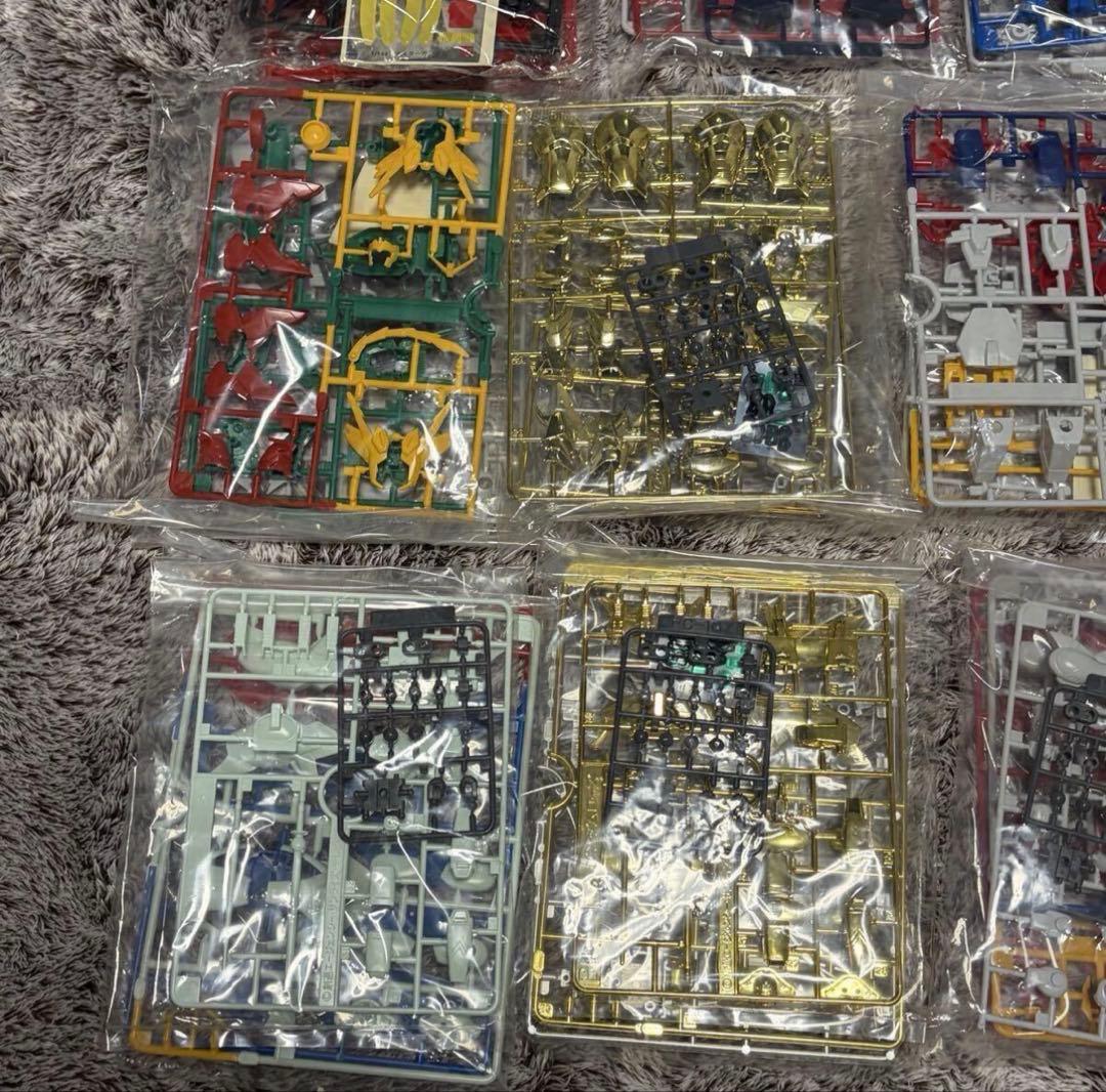 未組立 箱説無し キット本体のみ Gガンダムシリーズ 旧キット 19体 まとめ