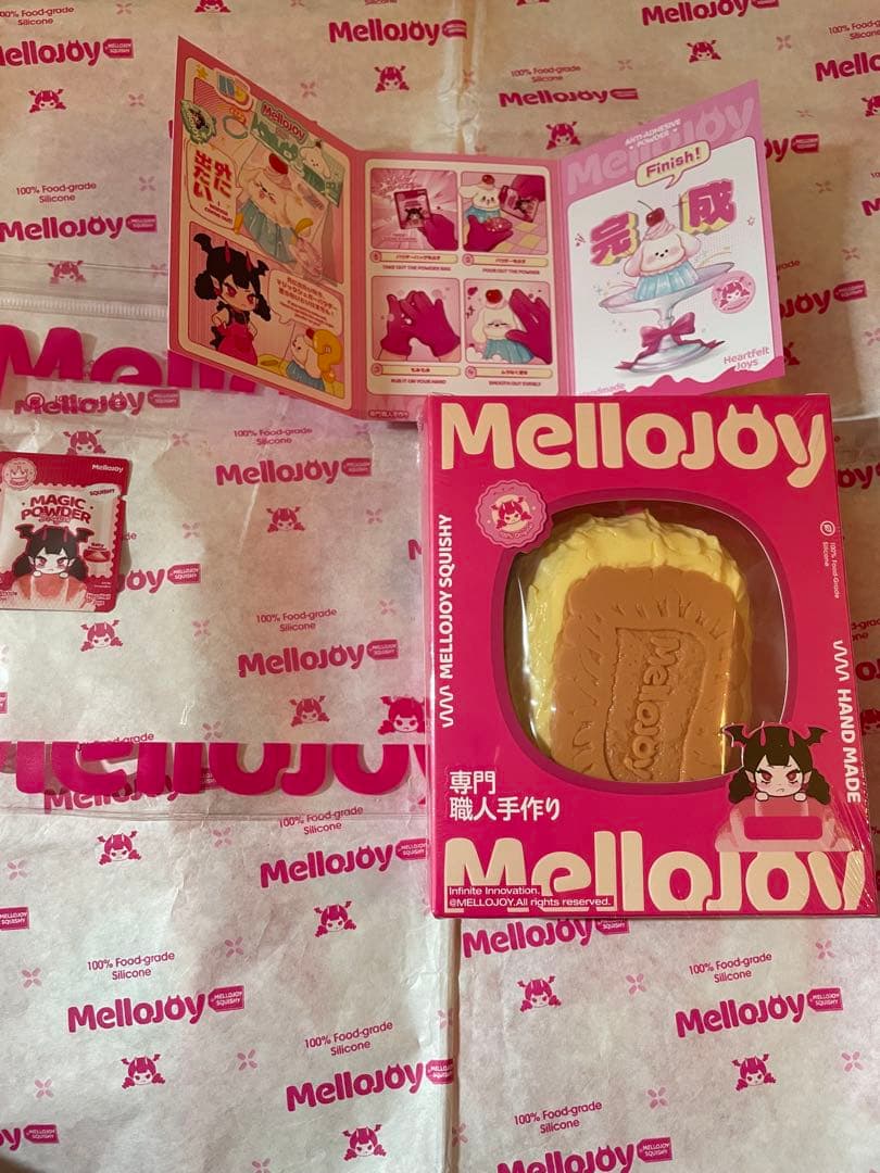 mellojoy キャラメルクリームクッキー 未開封シュリンク付き - メルカリ
