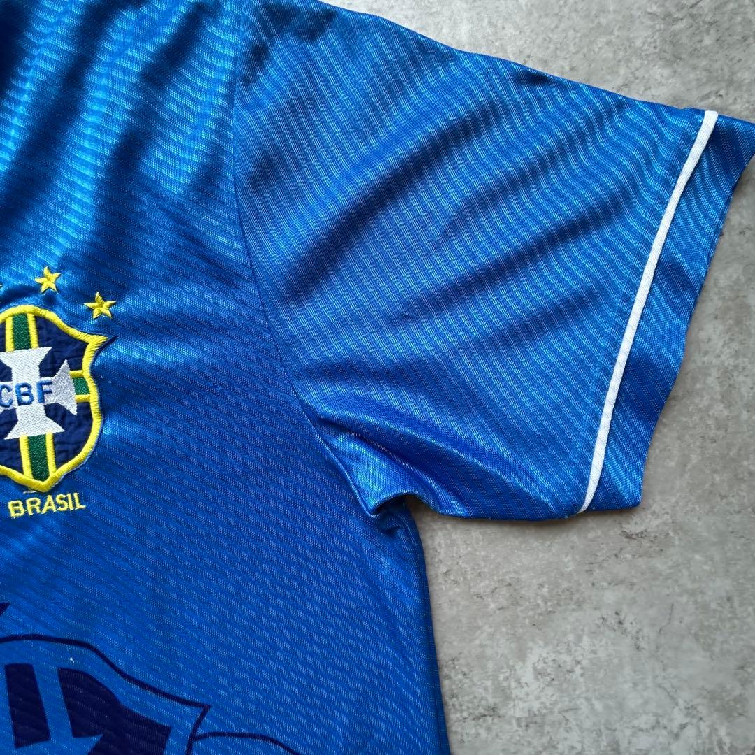 ブラジル代表 94 アウェイ アンブロ 青タグ 10 umbro ワードカップ