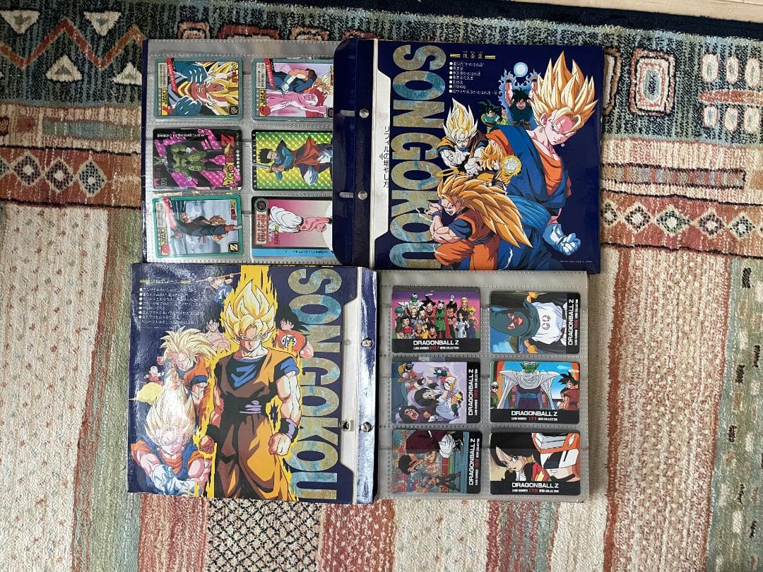 ドラゴンボール カードダス　アルバム＆レアカード・ノーマルカードセット