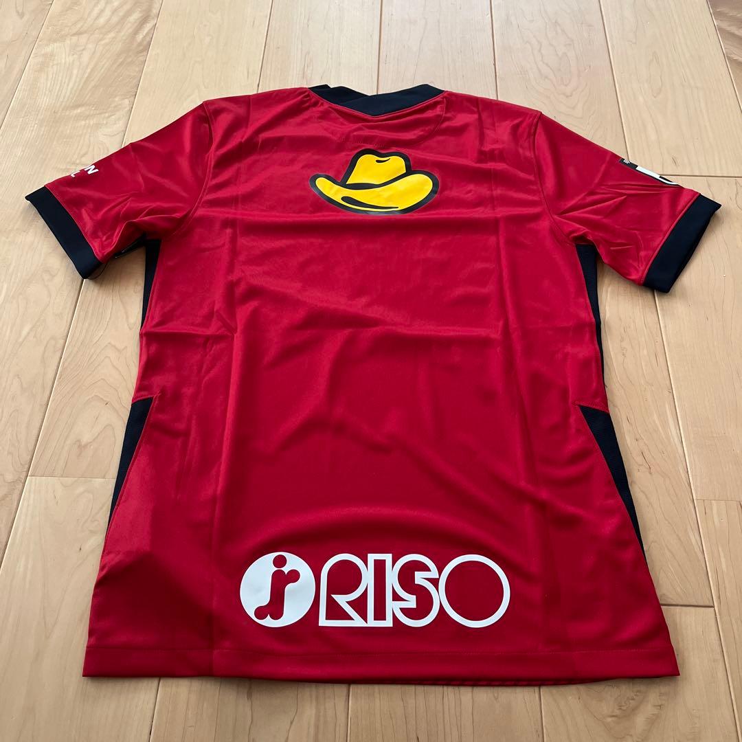 新品 タグ付き 鹿島アントラーズ レプリカユニフォーム M 背番号なし