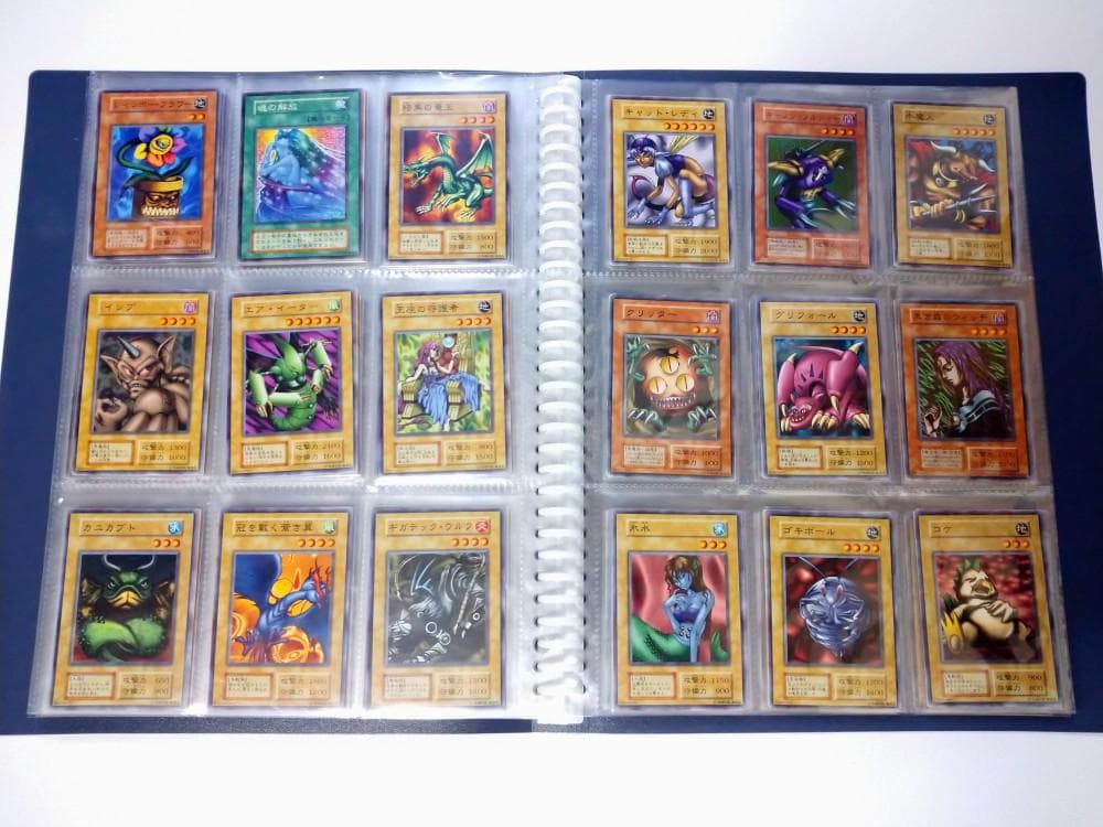 遊戯王 初期ノーマル vol.1～vol.7 コンプリートファイル 美品～やや傷