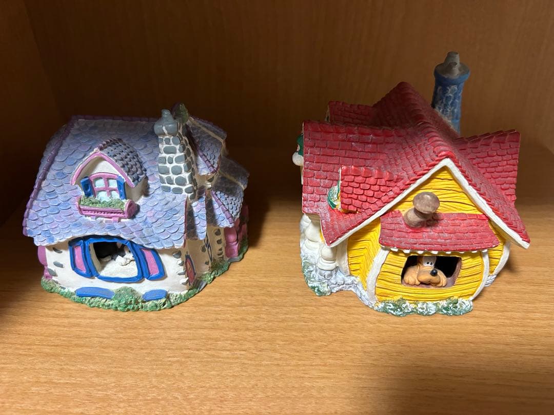 ディズニー　置物　トゥーンタウン　レトロ　ミッキー　ミニーの家 ディズニーグッズ トゥーンタウン ミッキーの家｜トレファクONLINE