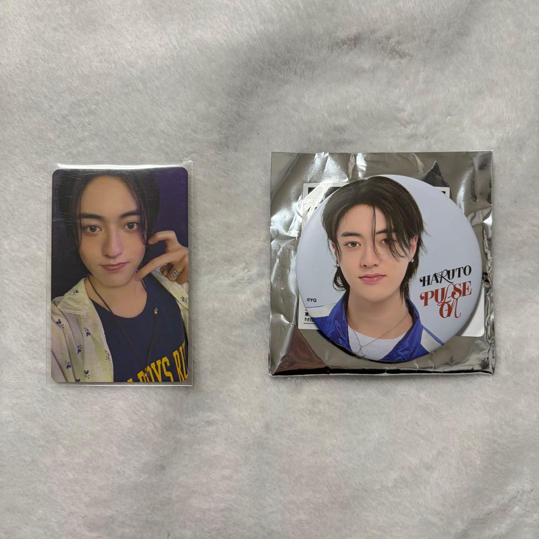 treasure ハルト トレラッキーカード 缶バッジ - メルカリ