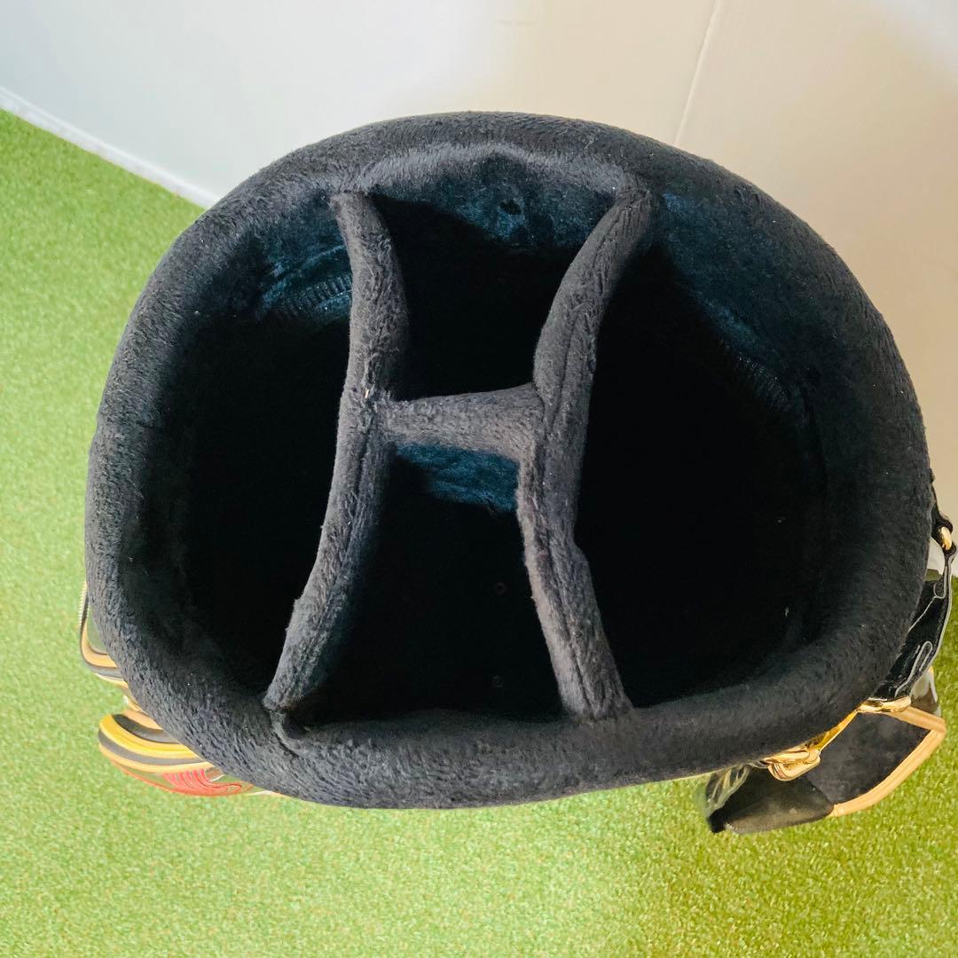 ゴルフ様専用 美品 ZAP GOLF ケース付 エナメル 9.5型キャディバッグ