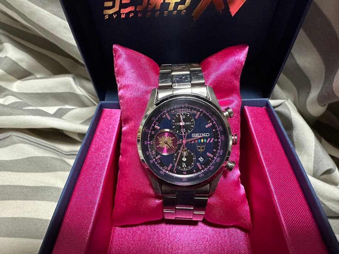 【コラボ商品】戦姫絶唱シンフォギアXV SEIKO コラボ 腕時計 キャロル Seiko 戦姫絶唱シンフォギアXV スペシャルコラボレーションウオッチ