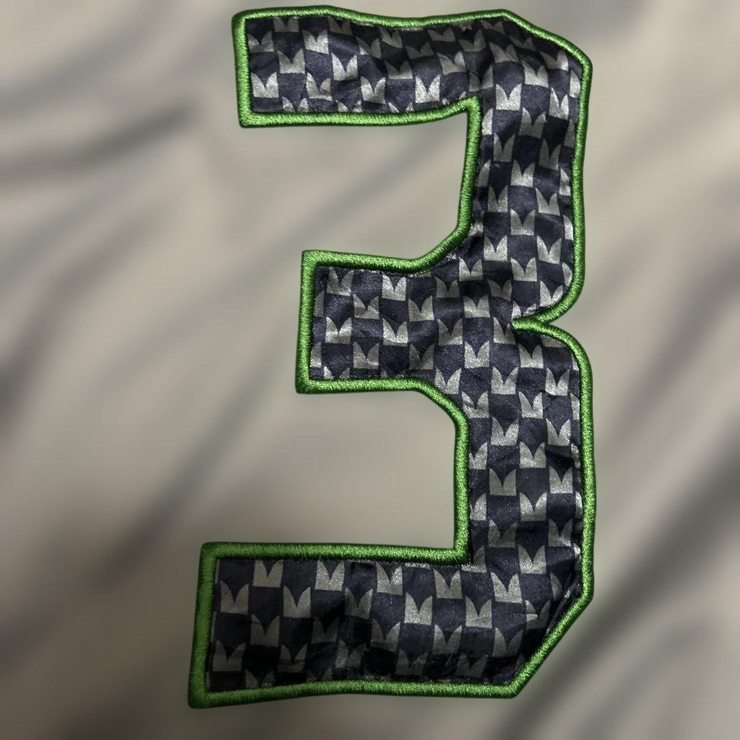 NFL シアトル・シーホークス WILSON #3 ゲームシャツ - メルカリ