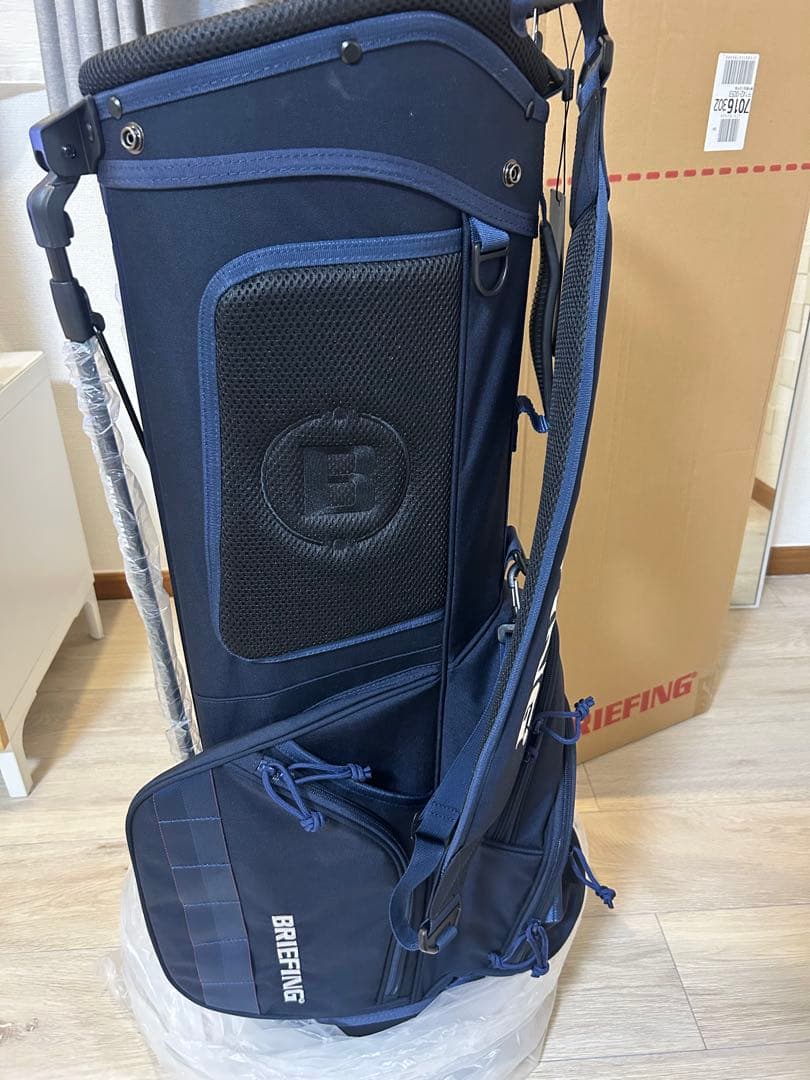 超レア 復刻版 未使用] CRO-1 BRIEFING ゴルフバッグ ネイビー - メルカリ