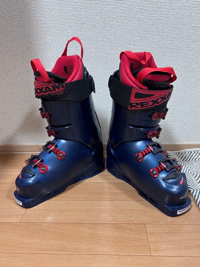 【美品】REXXAM R-EVO 100M 23.5cm スキーブーツ レグザム