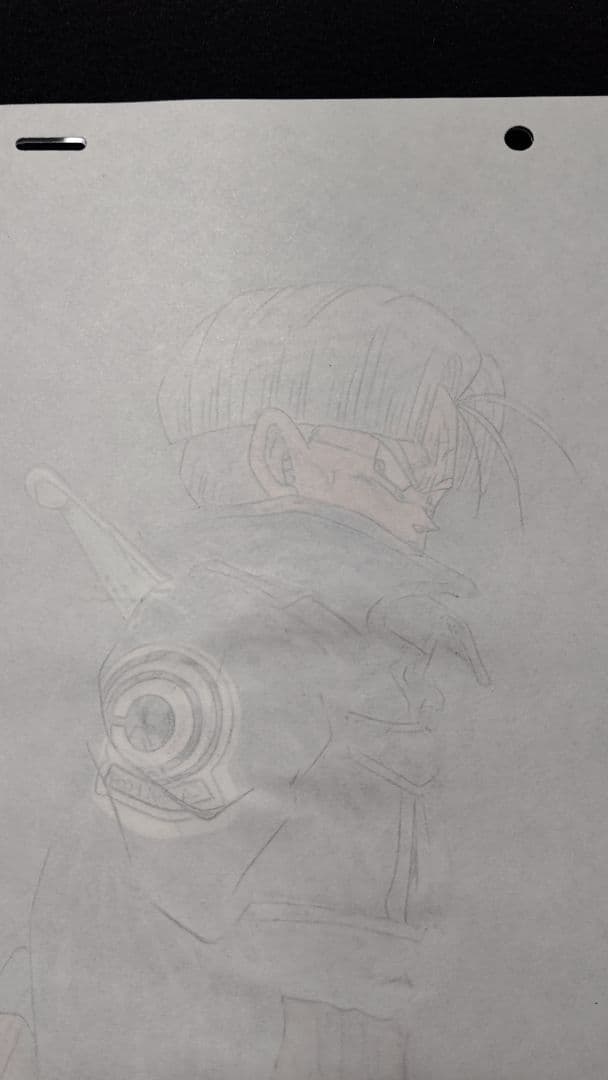 アニメセル画 ドラゴンボール ドラゴンボールZ トランクス セル画 動画