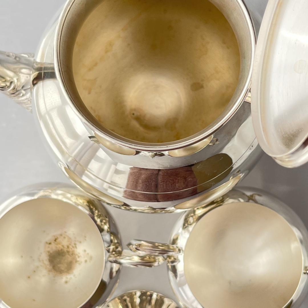 【F.B.Rogers】ティーセット 3点 ティーポット