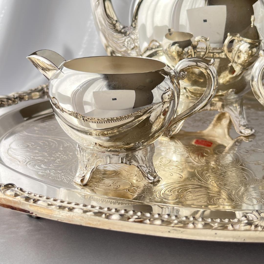 【F.B.Rogers】ティーセット 3点 ティーポット