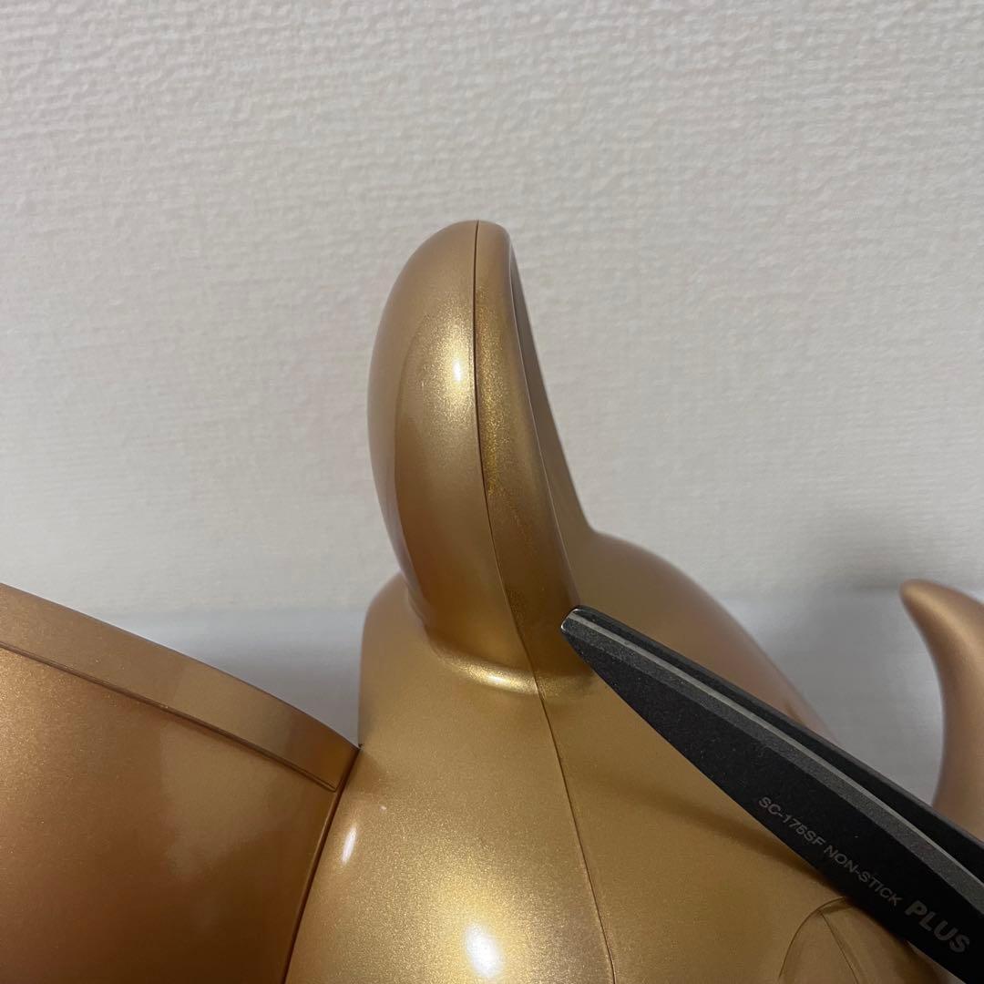 【希少】ジャグラー　ツノッチぬいぐるみ　金銀　アクリルパネル　ドル箱ツノッチ