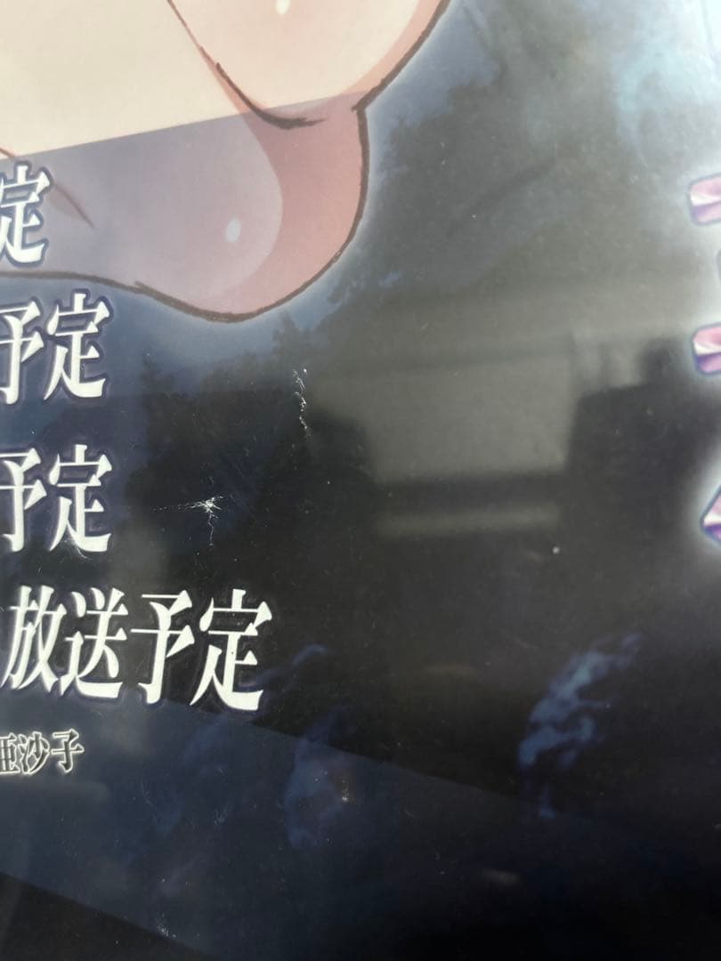 世界に一つ電波女と青春男 直筆サイン入りポスター 加藤英美里 渕上舞 大亀あすか