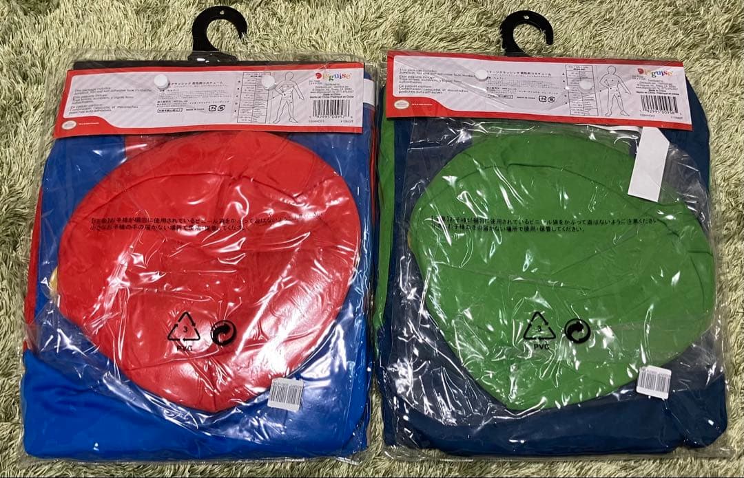 スーパーマリオ マリオ ルイージ コスチュームセット