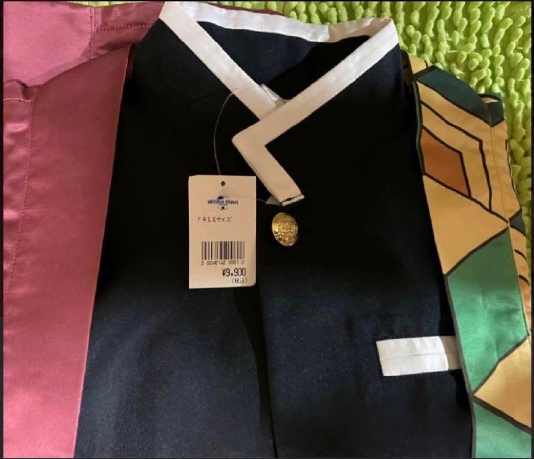 usj鬼滅の刃　富岡羽織　大人サイズ　新品未使用　2024年ユニバーサル限定品 美品 USJ 公式 鬼滅の刃 冨岡義勇 羽織 大人サイズ｜Yahoo!フリマ（旧