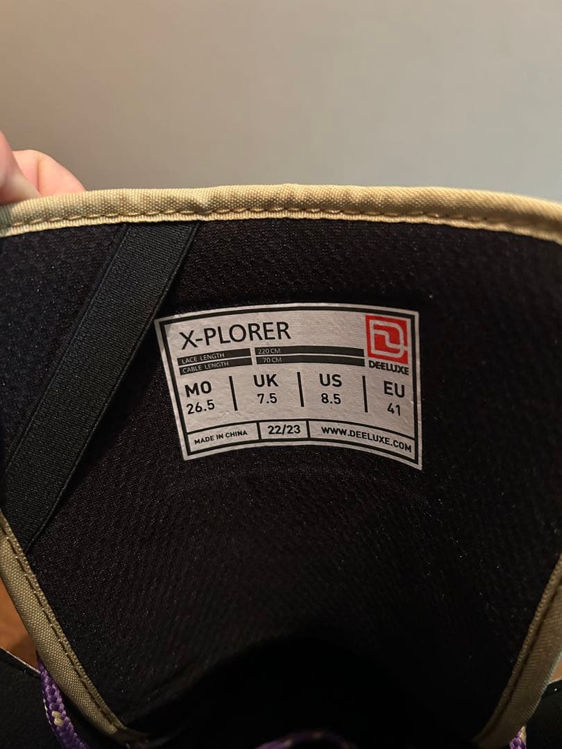 Deeluxe X-PLORER スノーボードブーツ 26.5cm