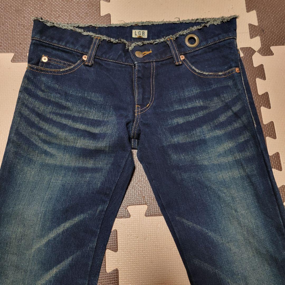 ルグランブルー フリンジ フレア デニム 27 - メルカリ