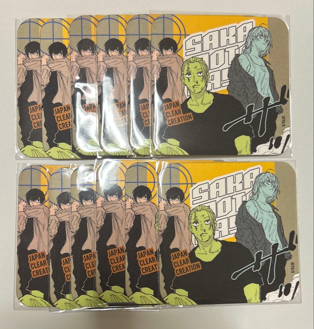 サカモトデイズ アートコースター JCC 坂本太郎 南雲与市 赤尾リオン