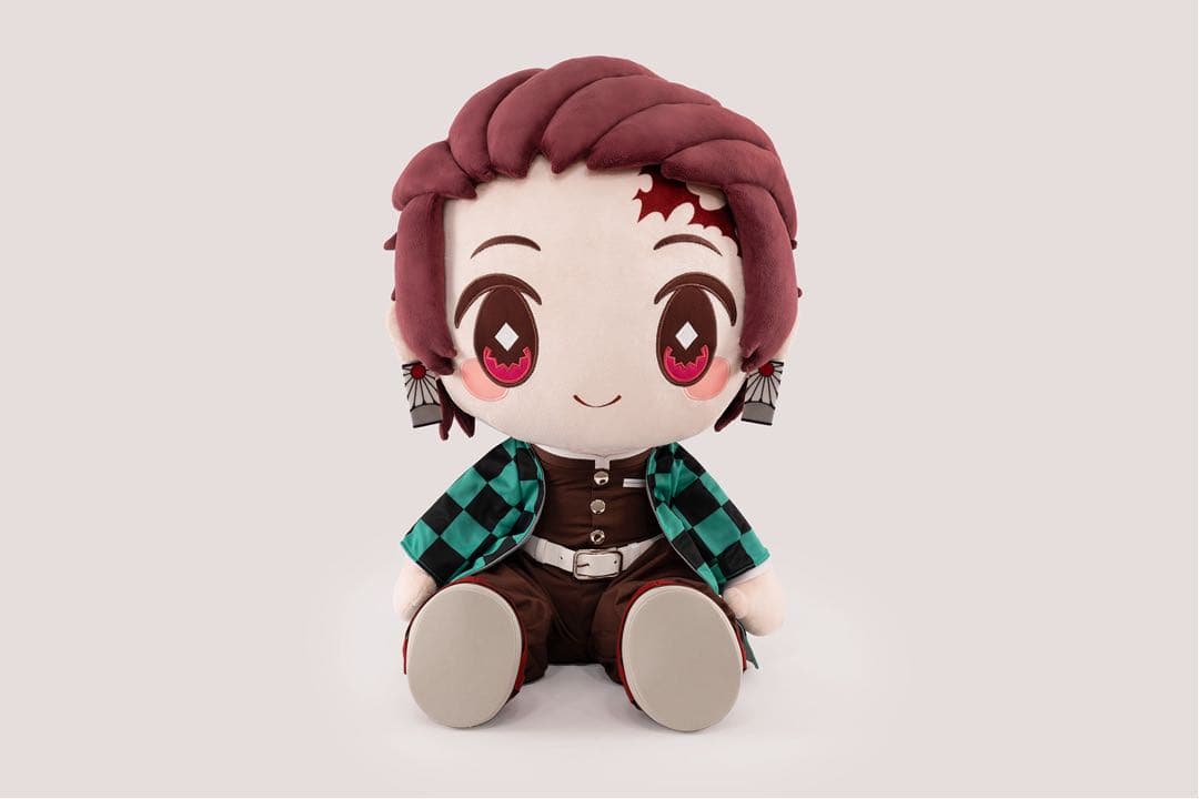 み*ぃ様 炭治郎　特大 ぬいぐるみ 鬼滅の刃　どきゅーと ぷち 受注生産品 どきゅーとぷち アニメ「鬼滅の刃」 特大ぬいぐるみ 竈門炭治郎