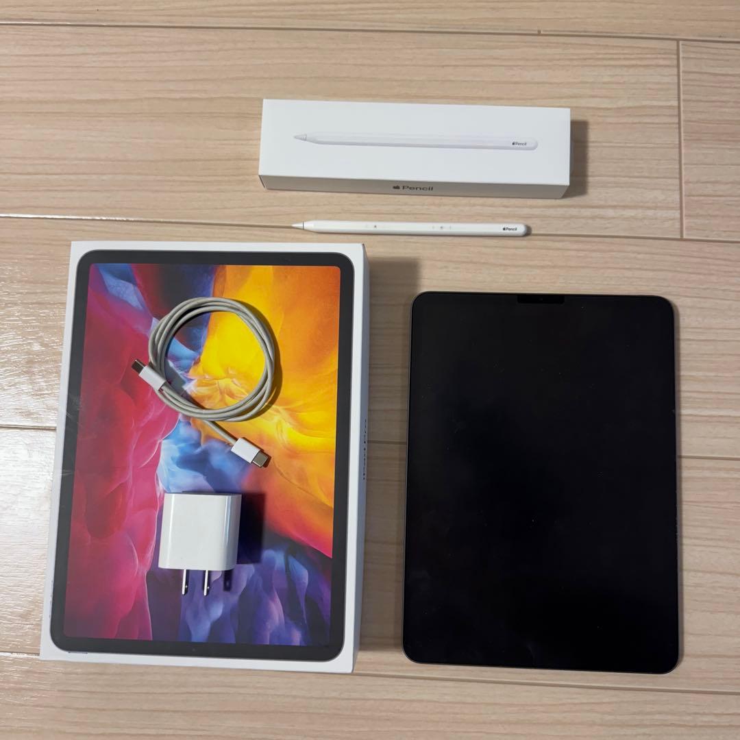 iPad Pro 11インチ 256GB第2世代　ペンシル付 Amazon.co.jp: 【整備済み品】Apple iPad Pro 11インチ (第2世代) Wi