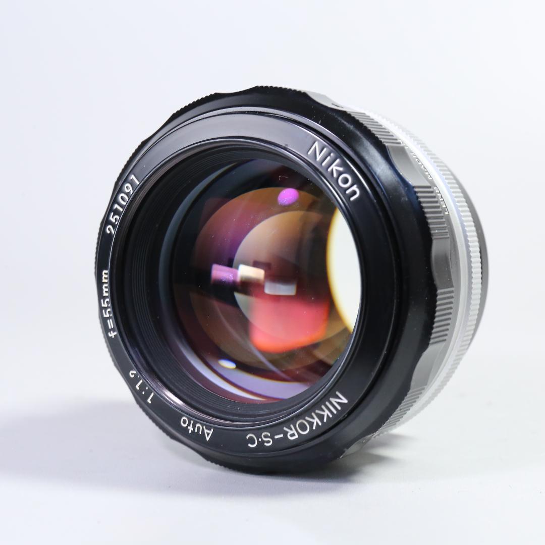 ☆初期F革☆極美品の完全動作 Nikon F2 55mm F1.2 ＃356 - メルカリ