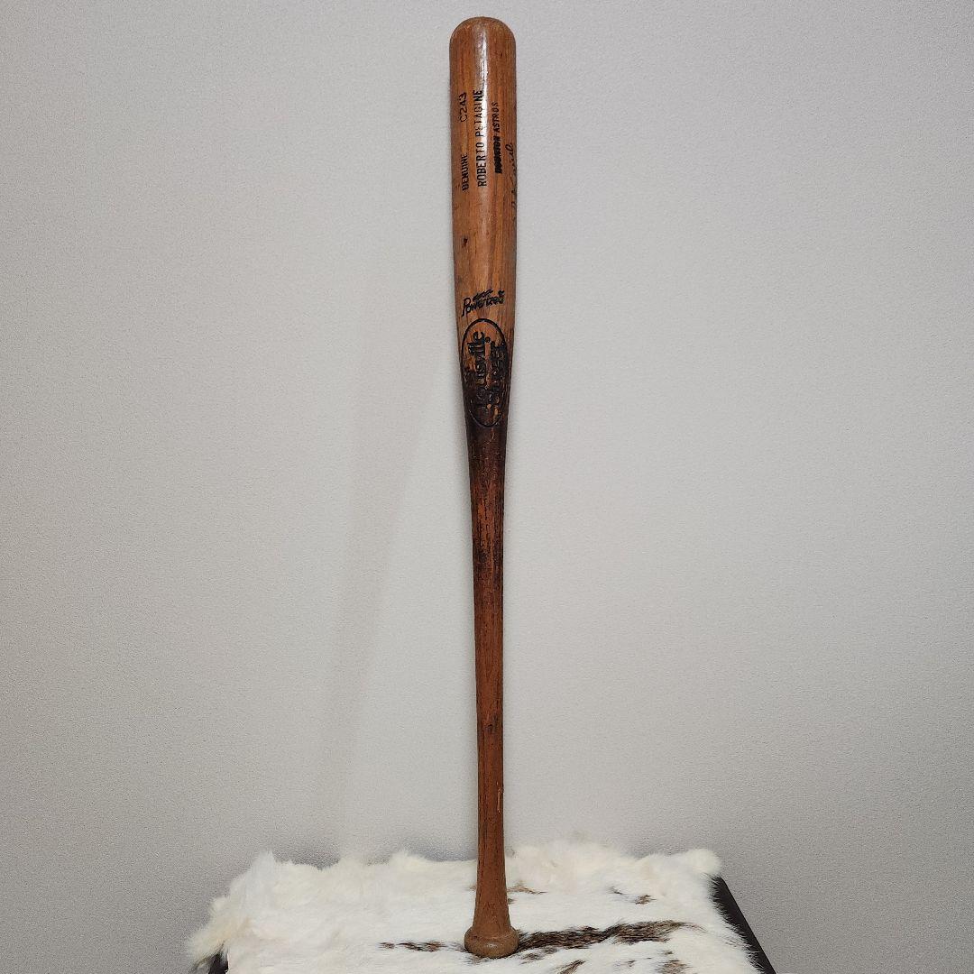 ロベルト ペタジーニ　HOUSTON ASTROS時代のサイン入りバット