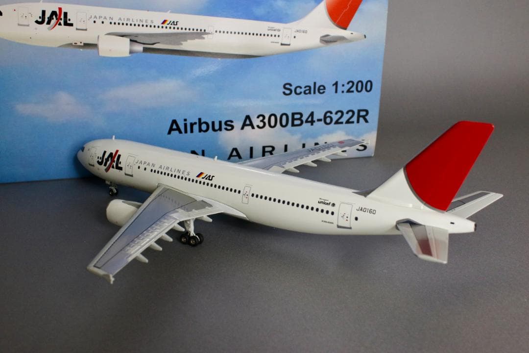 レア JAL A300B4-622R JA016D JC Wings 1/200