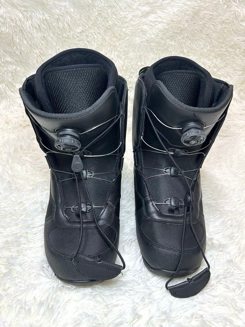 LASTARTS ブラック スノボ ボア 雪遊び スノーボードブーツ 27.5