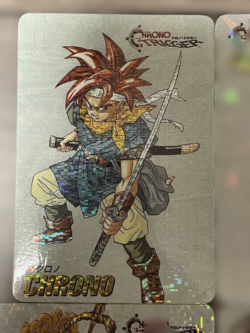 クロノトリガー　SFC予約特典カード　5枚セット