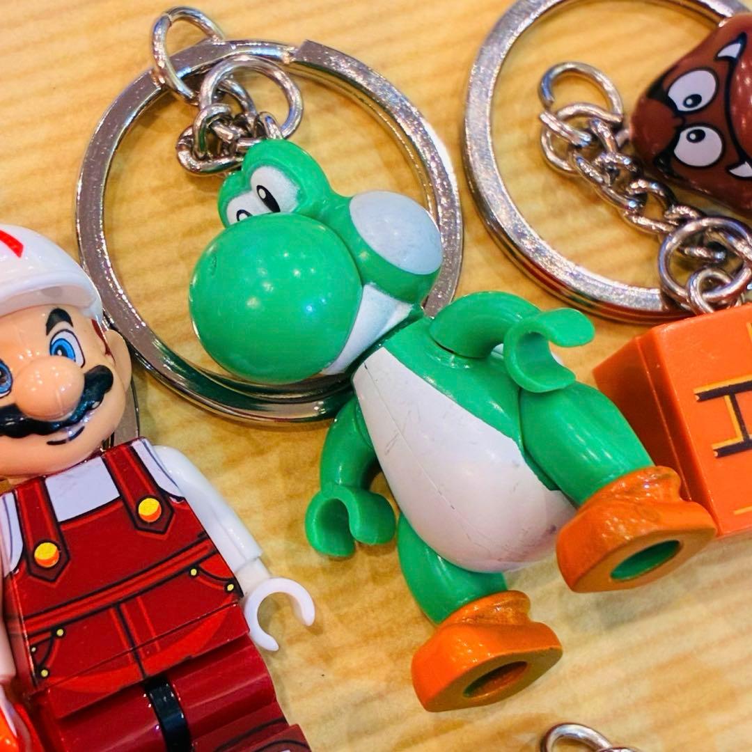 新品 ヨッシー ミニフィギュア レアキーホルダー キーチェーン